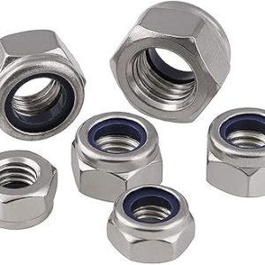 M05 Nyloc Stainless Steel nuts