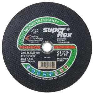 Superflex 230X3X22.23mm Masonry Cutting Disc
